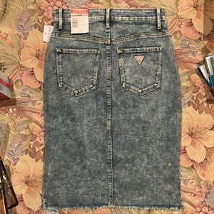 Guess denim skirt